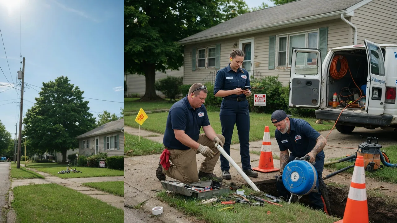 Sewer Line Repair in New Vineyard, ME near me